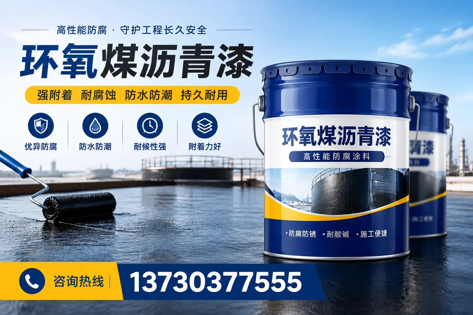 如何判断环氧煤沥青漆的质量?垦利消费者指南