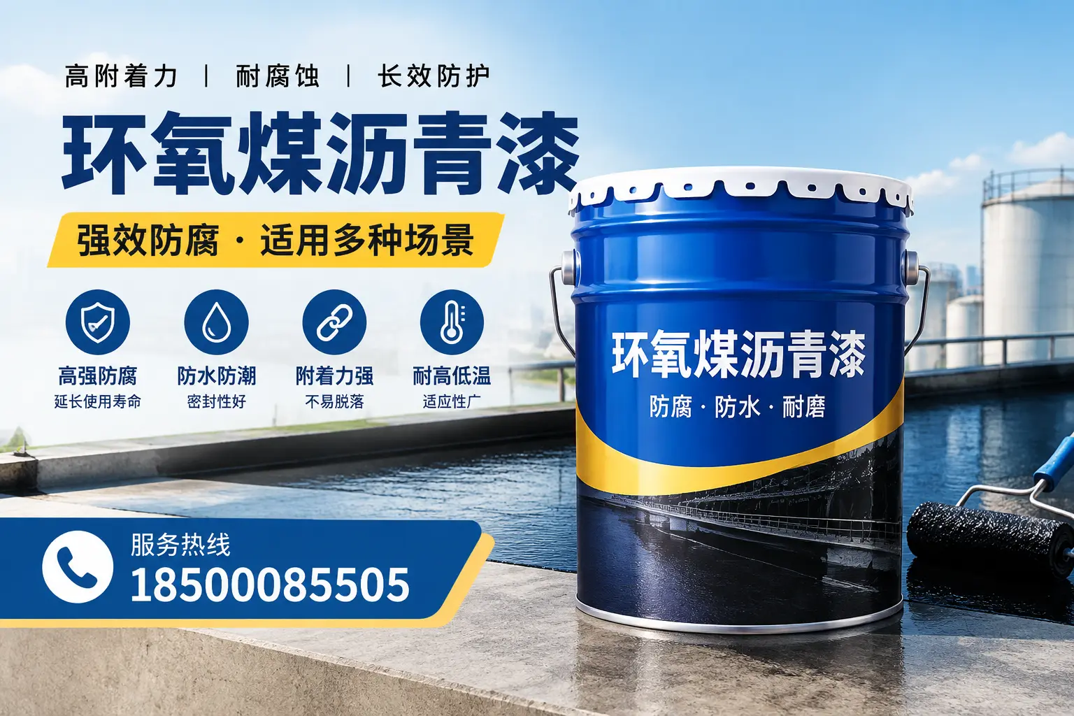 环氧煤沥青漆与油漆的区别，垦利消费者最关心的问题